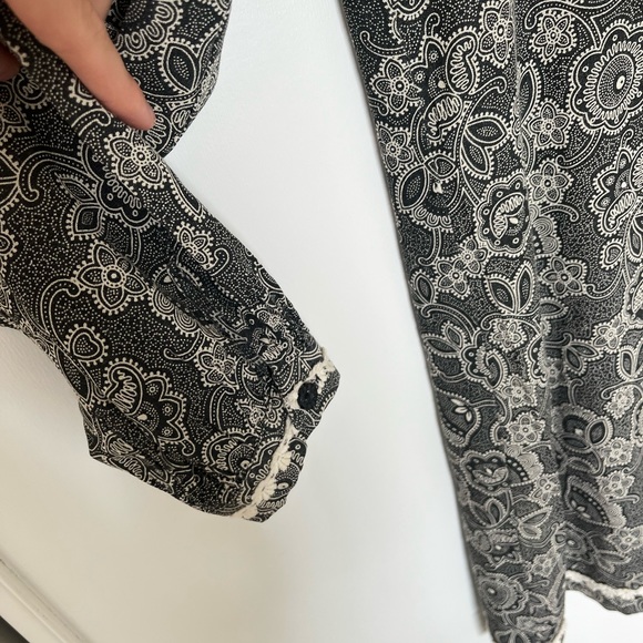 Free People Embroidered Boho Mini Dress - Picture 6 of 9